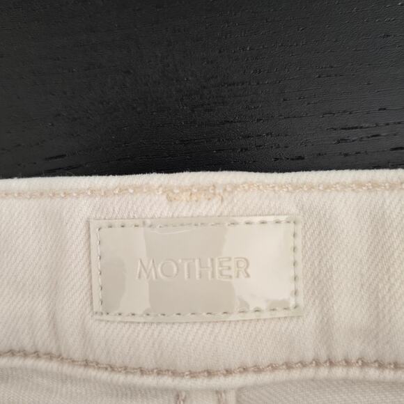 Mother The Tomcat Ankle Jeans Cream 30 - Picture 10 of 13